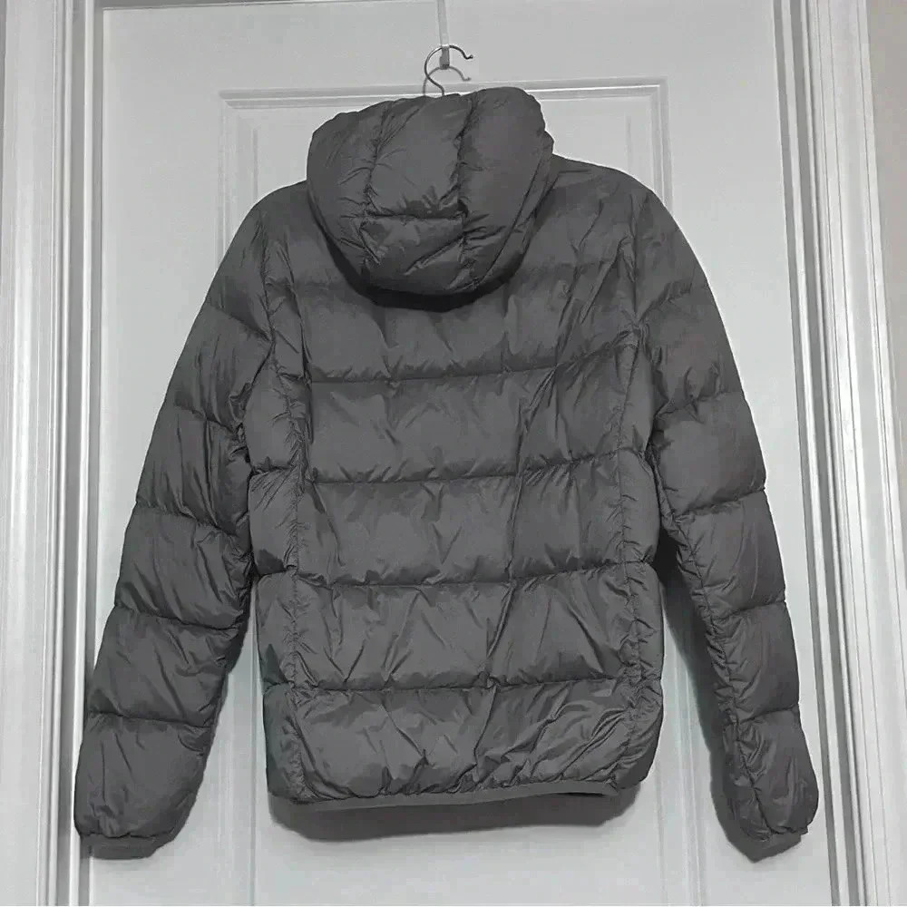Medium JOE FRESH Gray Hooded Puffer Coat - Picture 11 of 14